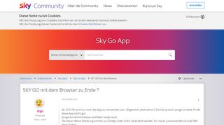 
                            4. SKY GO mit dem Browser zu Ende ? | Sky & Friends