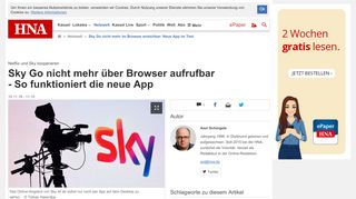 
                            11. Sky Go nicht mehr im Browser erreichbar: Neue App im Test | Netzwelt