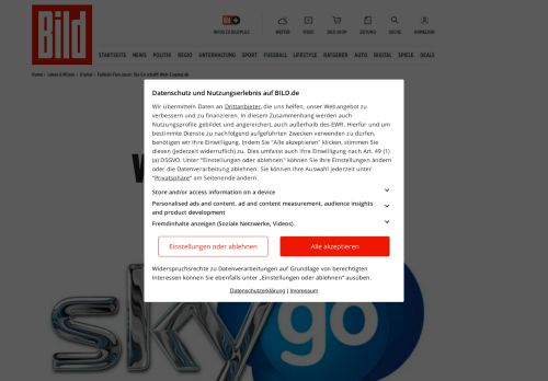 
                            9. „Sky Go“: Streamingdienst bald nicht mehr als Browser-Version - Bild.de