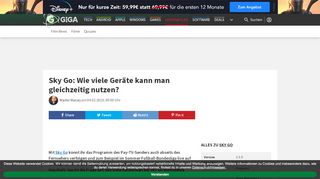 
                            8. Sky Go: Wie viele Geräte kann man gleichzeitig nutzen? – GIGA