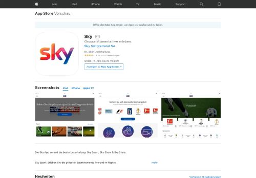 
                            12. Sky im App Store - iTunes - Apple