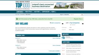 
                            13. Sky Ireland on Top1000.ie