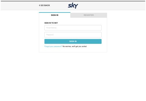 
                            2. Sky Login - Sky TV