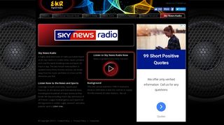 
                            3. Sky News Radio - EKR Digital Radio