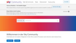 
                            5. Sky Online Login-Fehler | Sky & Friends - Sky Community