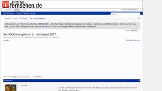 
                            6. Sky Rückholangebote- 2 - Ab August 2017 | DIGITAL FERNSEHEN Forum