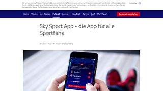 
                            6. Sky Sport App – die App für alle Sportfans | Sky Sport