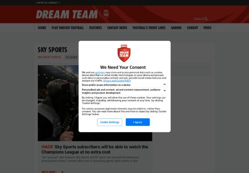 
                            4. Sky Sports – Dream Team FC