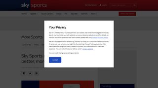 
                            1. Sky Sports mobile app: Enjoy a better, more personal experience ...