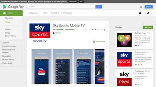 
                            11. Sky Sports Mobile TV – Apps on Google Play
