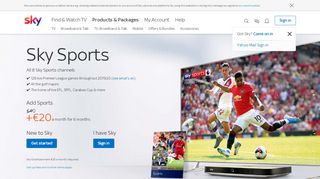 
                            7. Sky Sports Offers - Live Football, GAA, F1, Cricket, Rugby & More | Sky ...