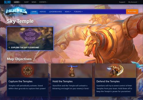 
                            10. Sky Temple - Heroes of the Storm