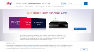 
                            12. Sky Ticket auf der Xbox One schauen - Sky