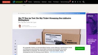 
                            4. Sky TV Box im Test: Schmalspurvariante der Roku 3 - NETZWELT