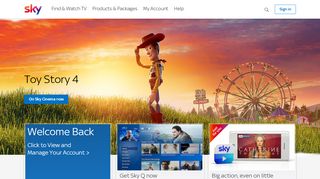 
                            1. Sky TV & Broadband | News, Sports, Movies & Entertainment | Sky.com