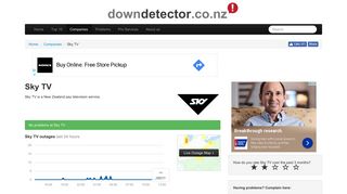 
                            4. Sky TV down? Current outages and problems | Downdetector