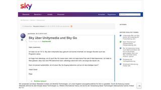 
                            1. Sky über Unitymedia und Sky Go | Sky & Friends