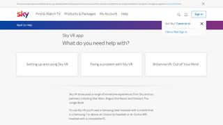 
                            11. Sky VR app help | Sky.com