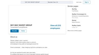 
                            9. SKY WAY INVEST GROUP | LinkedIn