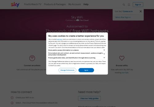 
                            5. Sky WiFi - Connect to the Cloud | Sky.com