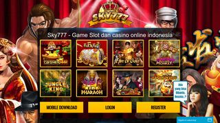 
                            3. Sky777 - Game Slot dan casino online indonesia | ...