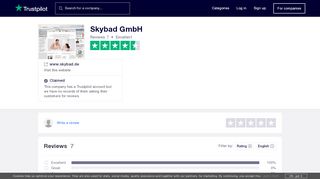 
                            11. Skybad GmbH Reviews | Read Customer Service Reviews of www ...