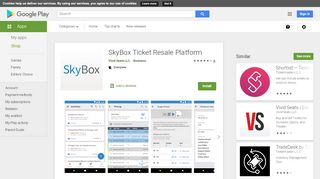 
                            4. SkyBox Ticket Resale Platform - Apps on Google Play