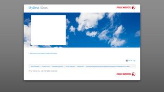 
                            9. SkyDesk Docs - Sign In | SkyDesk Fuji Xerox