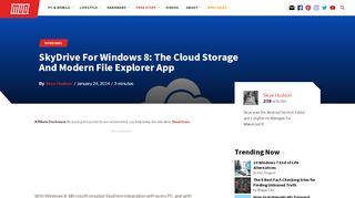 
                            1. SkyDrive For Windows 8: The Cloud Storage And Modern File ...