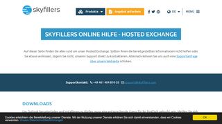 
                            4. Skyfillers Hosted Exchange - Online Hilfe - Handbücher & mehr