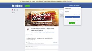 
                            10. Skyline Market Frankfurt - Der Höchste Markt Deutschlands - Facebook