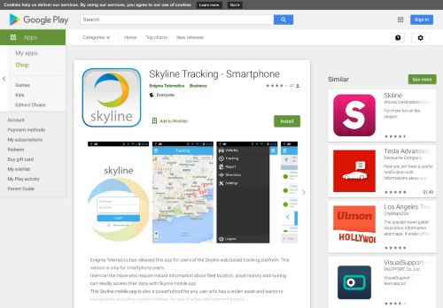 
                            10. Skyline Tracking - Smartphone - Apps on Google Play