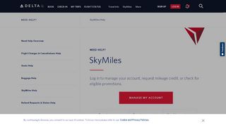 
                            2. SkyMiles Help : Delta Air Lines