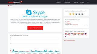 
                            13. Skype down? Current status and problems | Downdetector