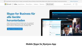 
                            5. Skype for Business-Anwendungen für alle Geräte herunterladen