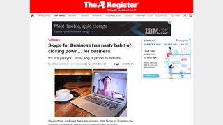 
                            12. Skype for Business has nasty habit of closing down… for business ...