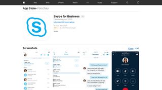 
                            12. Skype for Business im App Store - iTunes - Apple