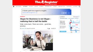 
                            9. Skype for Business is not Skype – realising that is half the battle • The ...