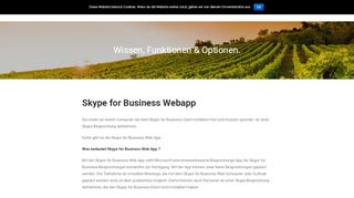 
                            8. Skype for Business Webapp - Helpcenter Pfalzcloud