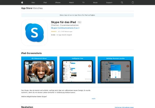
                            12. Skype für iPad im App Store - iTunes - Apple