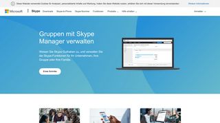 
                            1. Skype Manager | Guthaben und Abonnements zuweisen