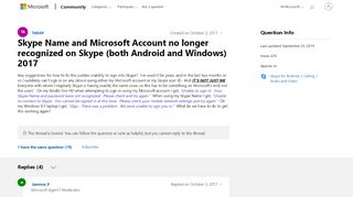 
                            4. Skype Name and Microsoft Account no longer recognized on Skype ...