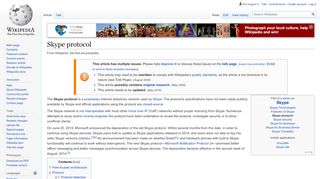 
                            13. Skype protocol - Wikipedia