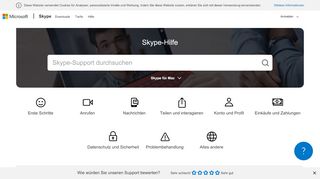 
                            3. Skype-Support für Skype für Mac | Skype-Support