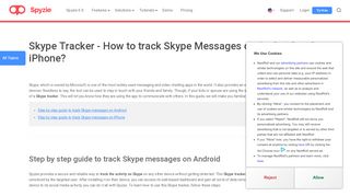 
                            9. Skype Tracker - How to track Skype Messages on Android and iPhone?