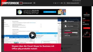 
                            9. Skypen über die Cloud: Skype for Business mit Office 365 produktiv ...