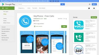 
                            2. SkyPhone - Free Calls - Apps on Google Play