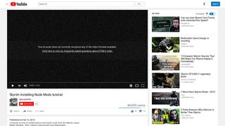 
                            5. Skyrim Installing Nude Mods tutorial - YouTube