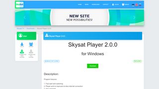 
                            12. Skysat Player 2.0.0 - Skysat.TV