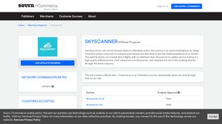 
                            9. Skyscanner Affiliate Program - VigLink